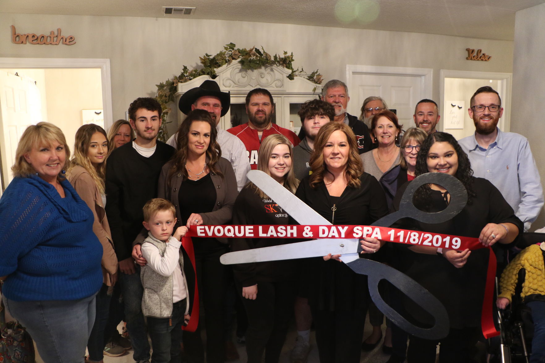 Evoque ribbon-cutting